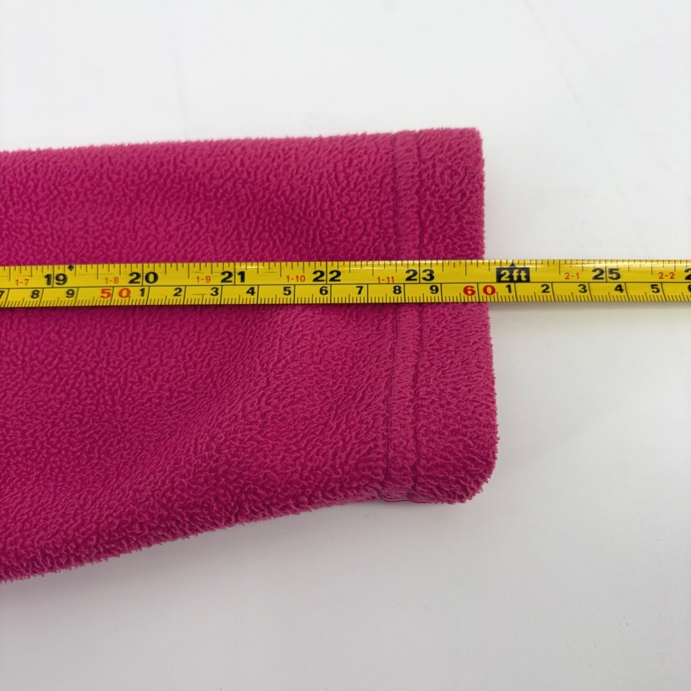 Brooks Brothers 346 Womens Pink Fleece Quarter Zip Pullover‎ Sweater Large - Picture 6 of 6
